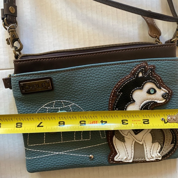 Chala Husky Mini Crossbody Handbag Purse Husky Mom New - Picture 9 of 9